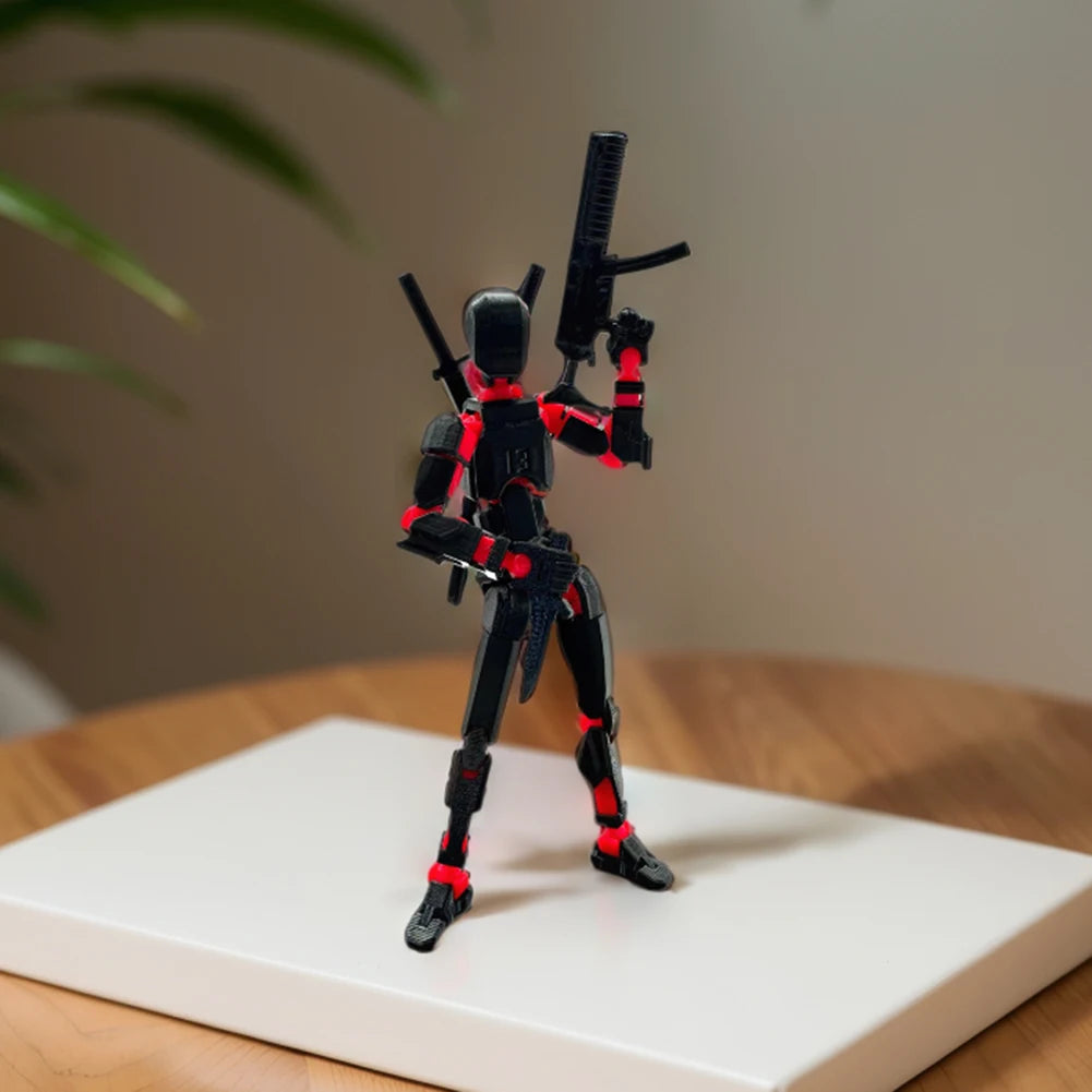 13 Action Figure Titan Multi-articular Robot Toys Dummy 3D Printed Movable Shapeshift Robot Action Anime Figure For Boy Gifts