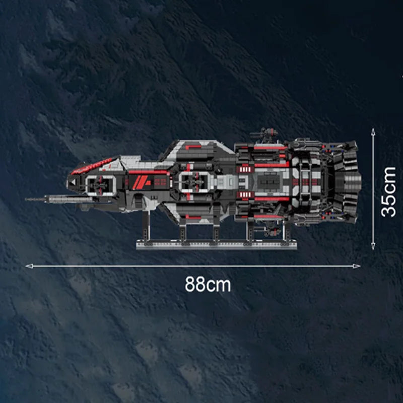 Movie The Expanse MOC 33906 ROCINANTE Space Expanse Model Building Blocks Brick Puzzle Toys for Children Adult Kids Boys Gift