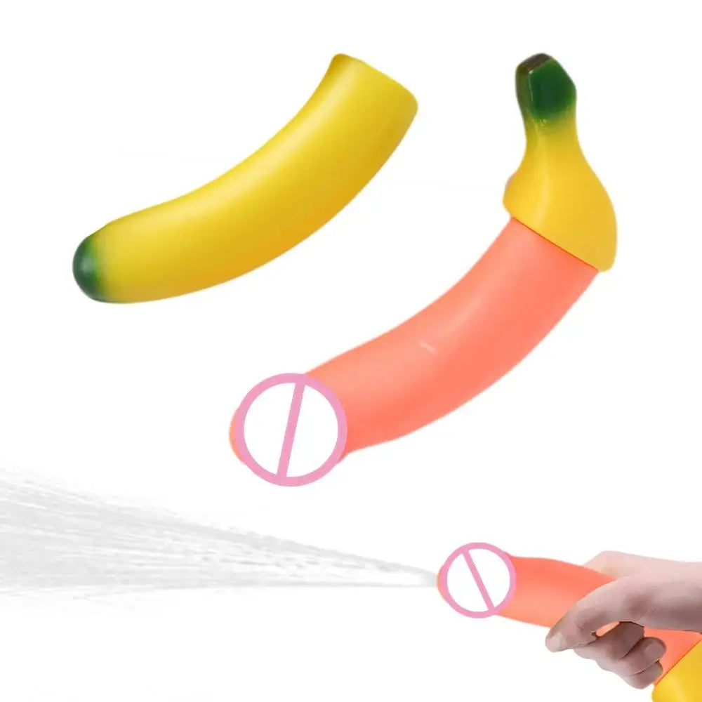 Spoof Newest Funny Joke Creative Relaxing Squirting Banana Toys For Adults Decompression Toy Bachelor Bachelorette Party Gift