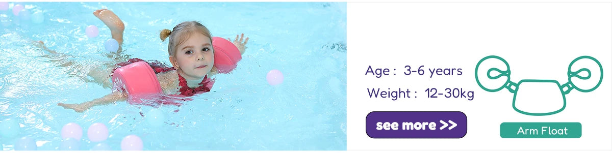 Mambobaby Float Safe Solid Core ST-Unicorn B503-143-W-Z Comfort Always: Skin-friendly Coat Baby Swimming Ring Toddler Pool Float