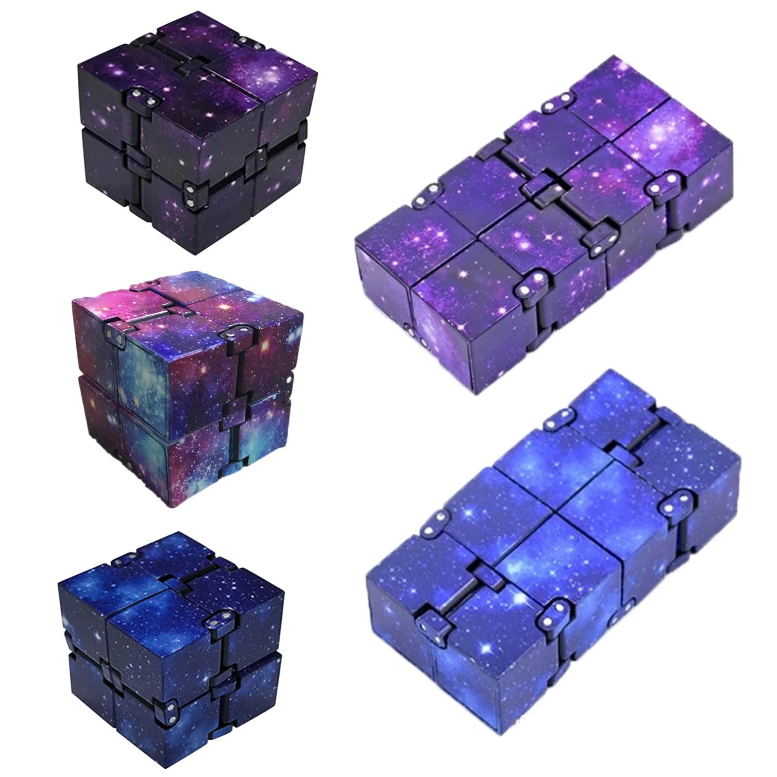 Fidget Toys Infinity Cube Puzzle Sensory Toy Children's Fingertips Decompress Portable Lightweight Magic Square Antistress Toys