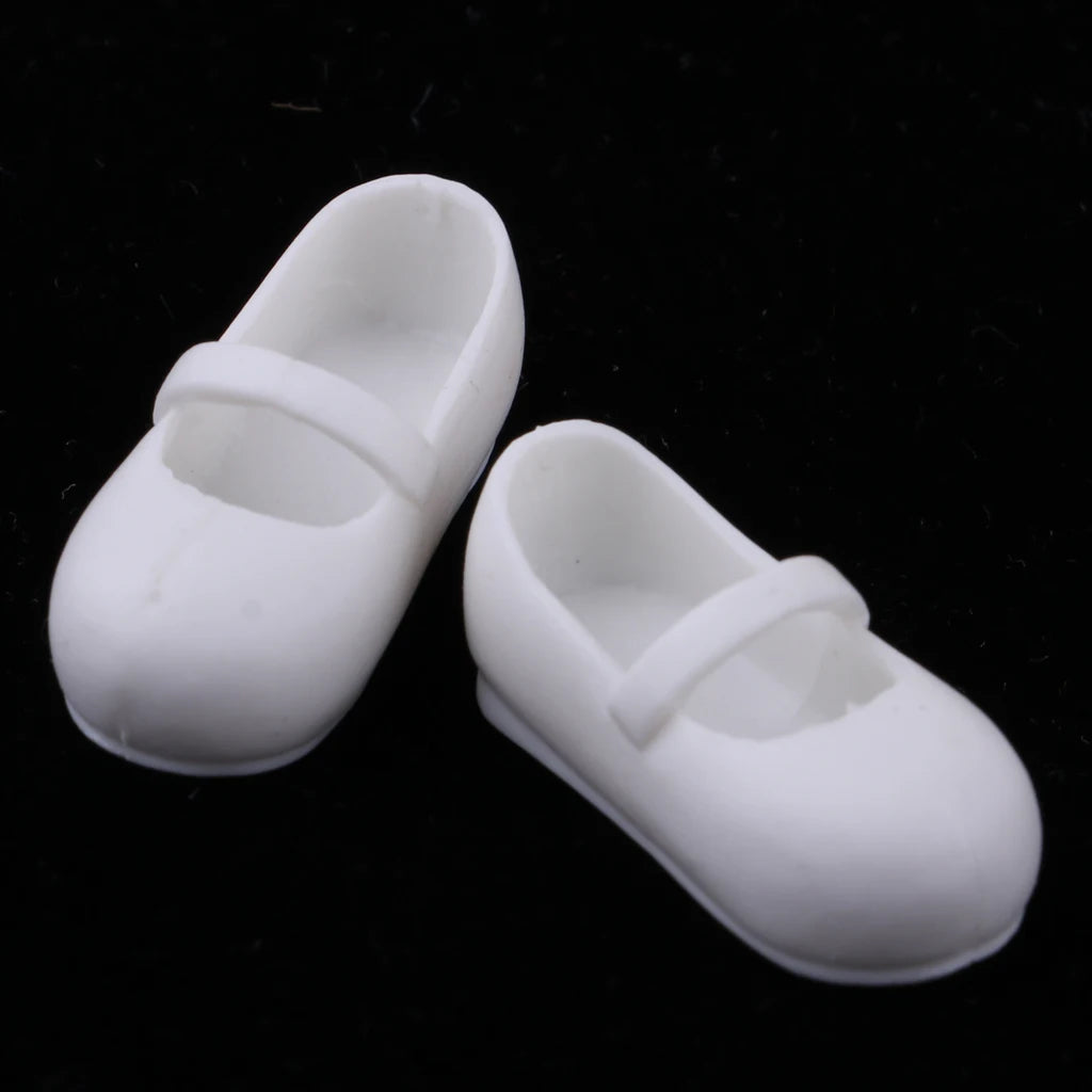 Lovely 1/6 BJD Shoes Belt Ballet Shoes Flats for Blythe Clothing Accessory