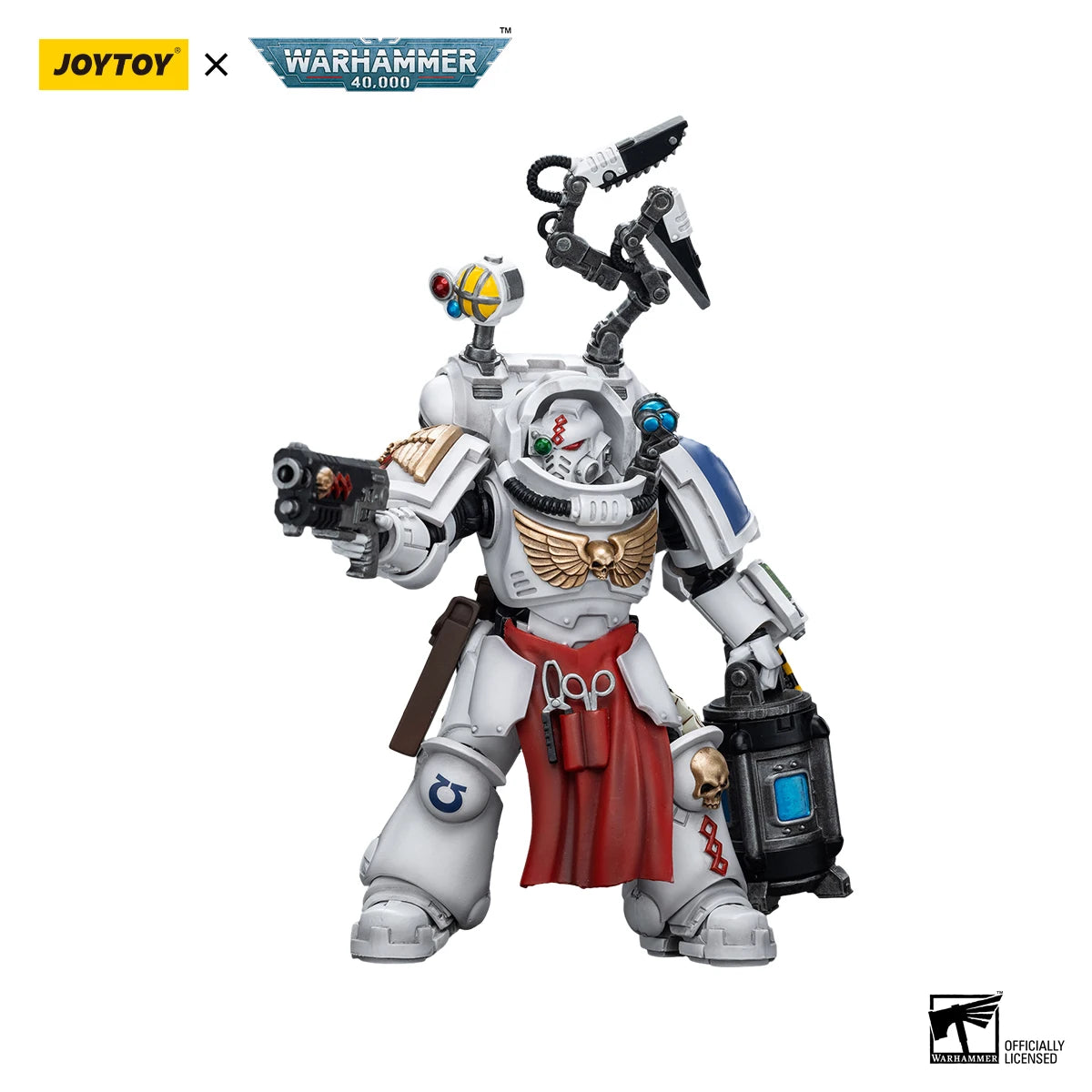 [IN STOCK] JOYTOY Warhammer 40K 1/18 Action Figure Ultramarines Apothecary Biologis Anime figures Toys Collection