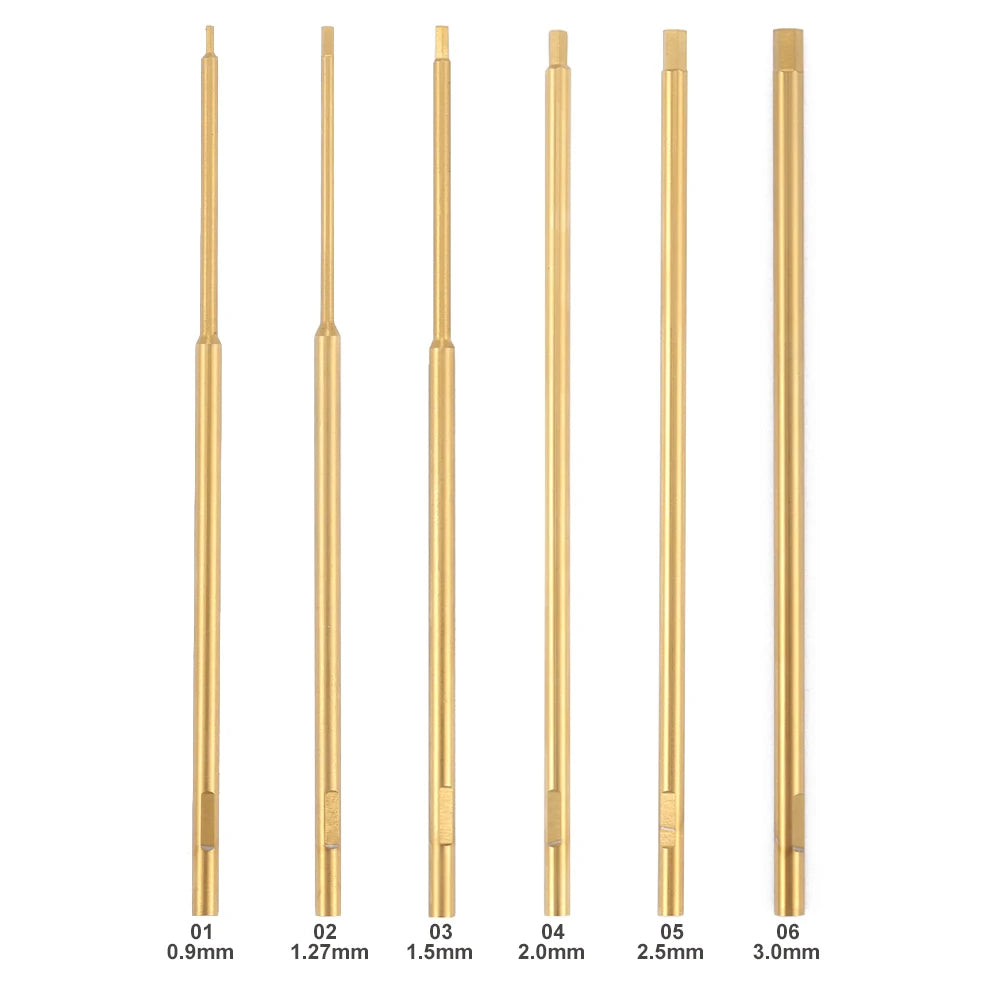 Hex Screwdriver Set High Speed Steels Tools Kit for RC Helicopter Model