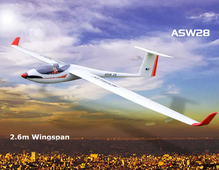 Volantex ASW28 ASW-28 2540mm Wingspan EPO Sailplane RC Airplane PNP Aircraft Outdoor Toys Remote Control Models