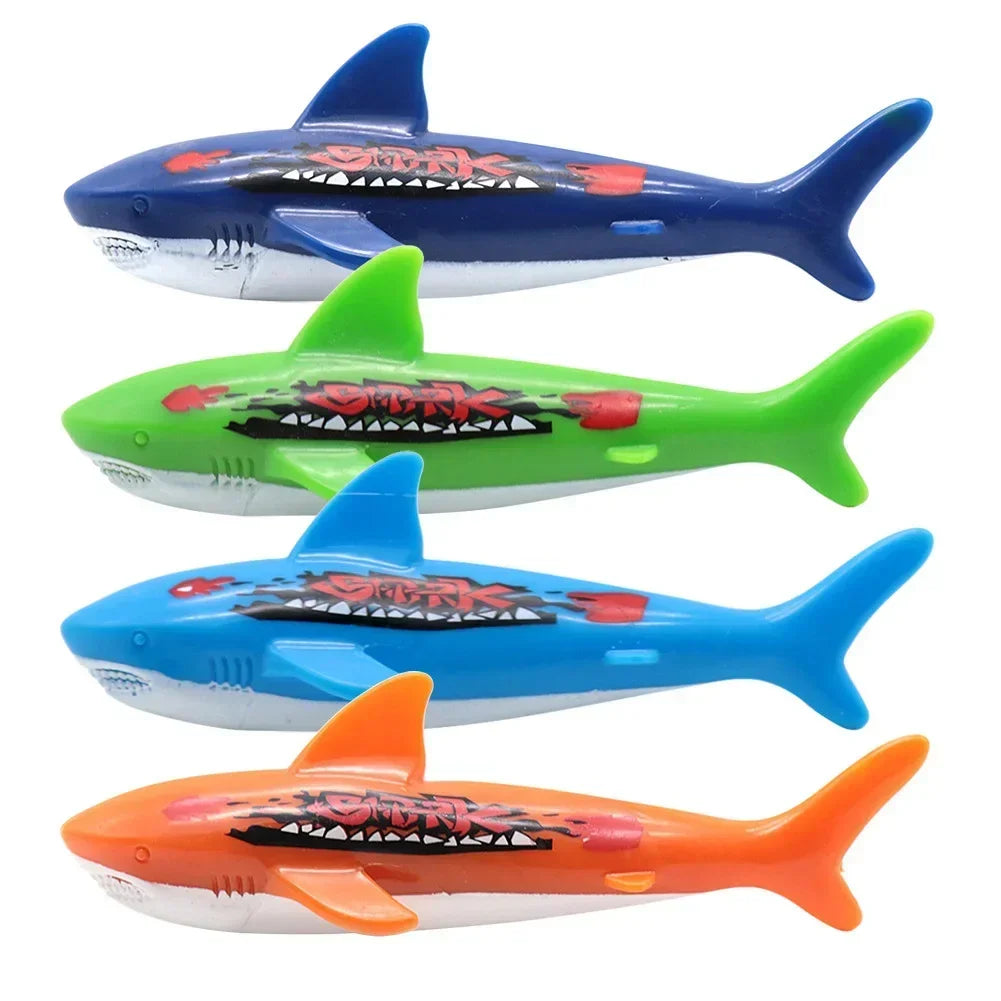 Swimming Diving Toys Children's Fish Dolphin Buoy Pool Treasure Hunt Diving Torpedo Rocket Water Diamond Kids Water Game Toys