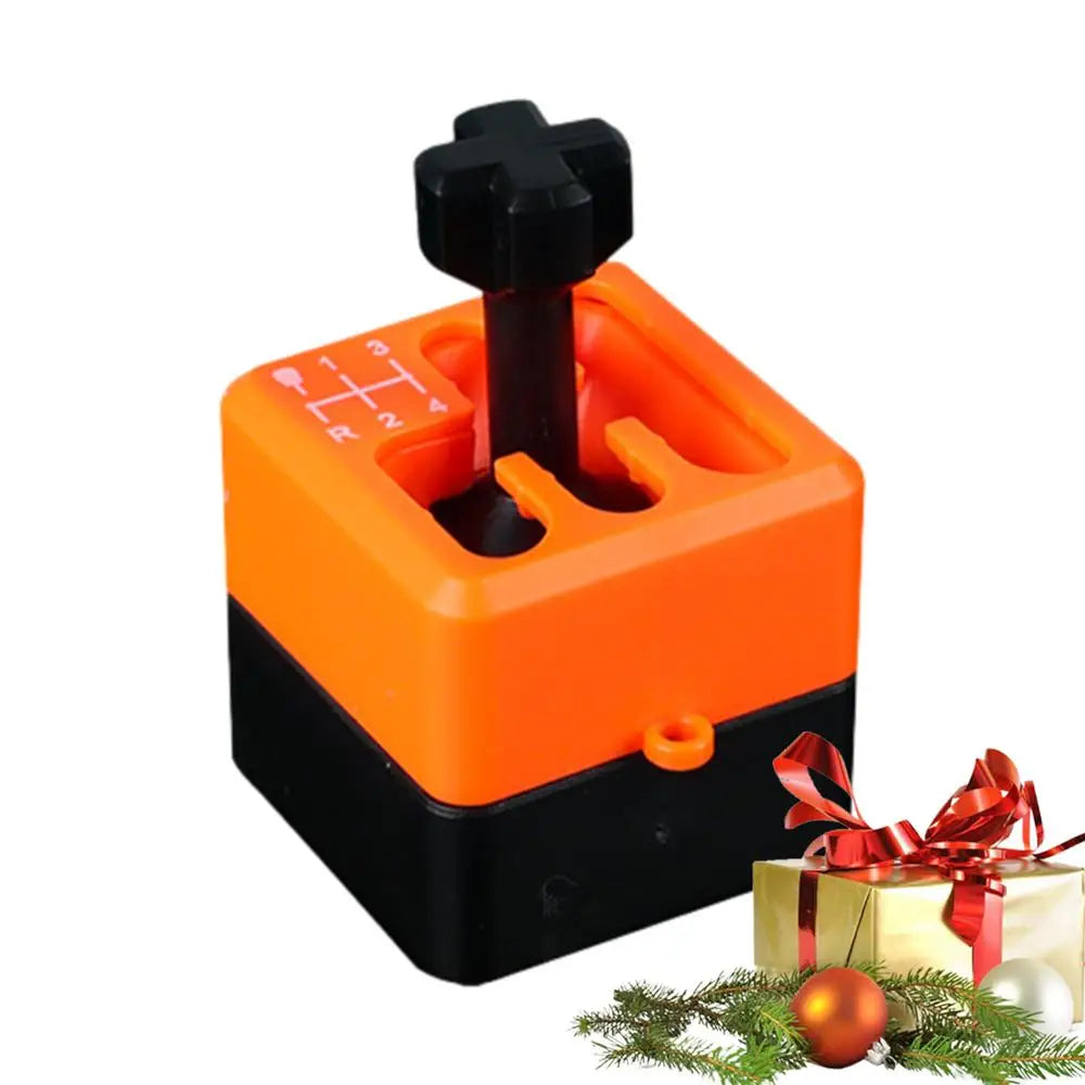Manual Gear Shifter Keychain 3D Printed Fidget Toy Gear Shifter Mood Enhancer Novelty Toys For Office School Outdoor