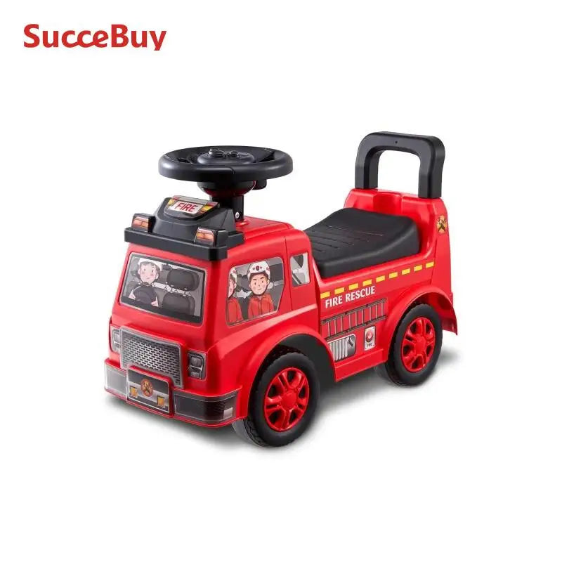 SucceBuy Ride On Push Car Kids Ride On Car with Music Steering Wheel & Under Seat Storage for Toddlers Ages 1-3 Ride Racer