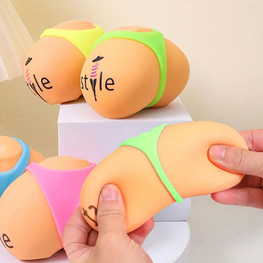 Funny Ass Shape PU Decompression SquishiesToy Slow Rising Stress Relief Toys Antistress For Hands Toys Interesting Gift