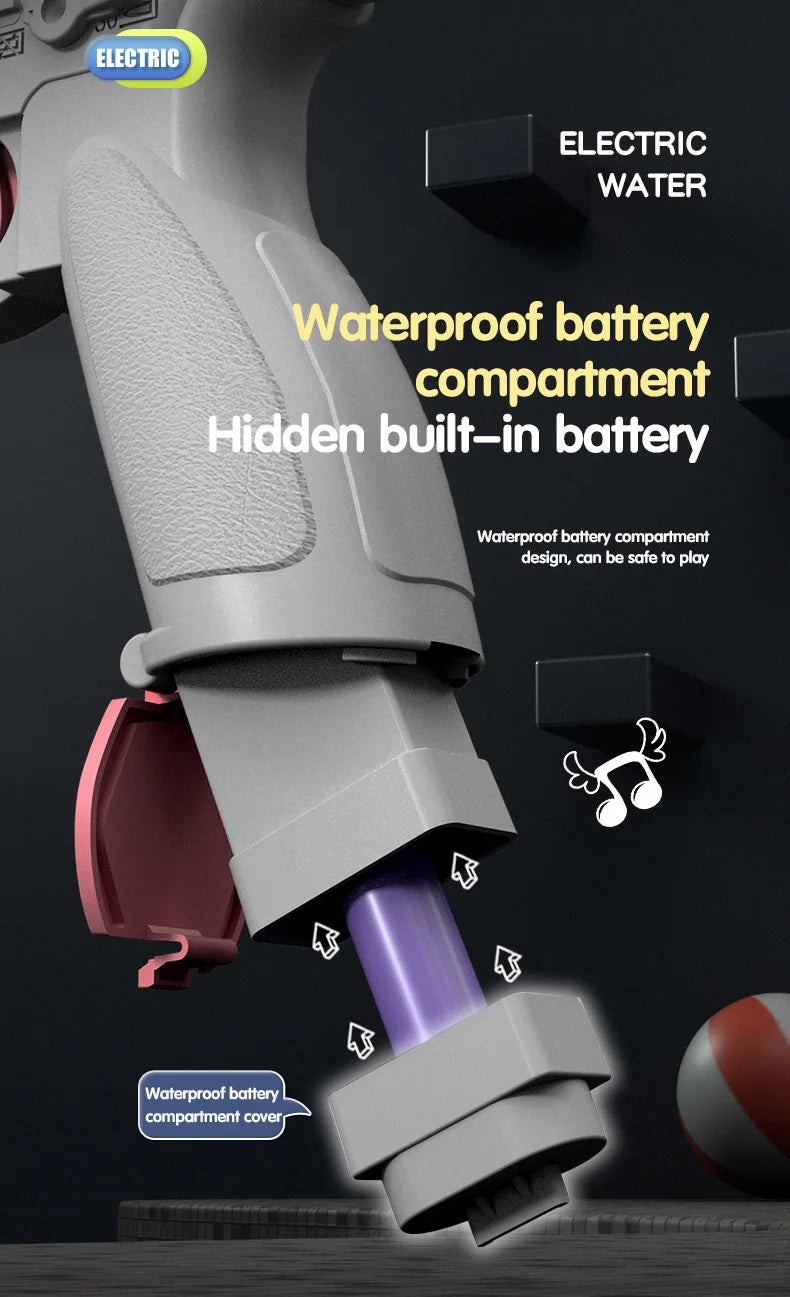 M416 Water Gun pistol 10M Long Range Portable Guns Children Summer Beach Outdoor Fight shooting Toys for Boys Kids Girls Gifts