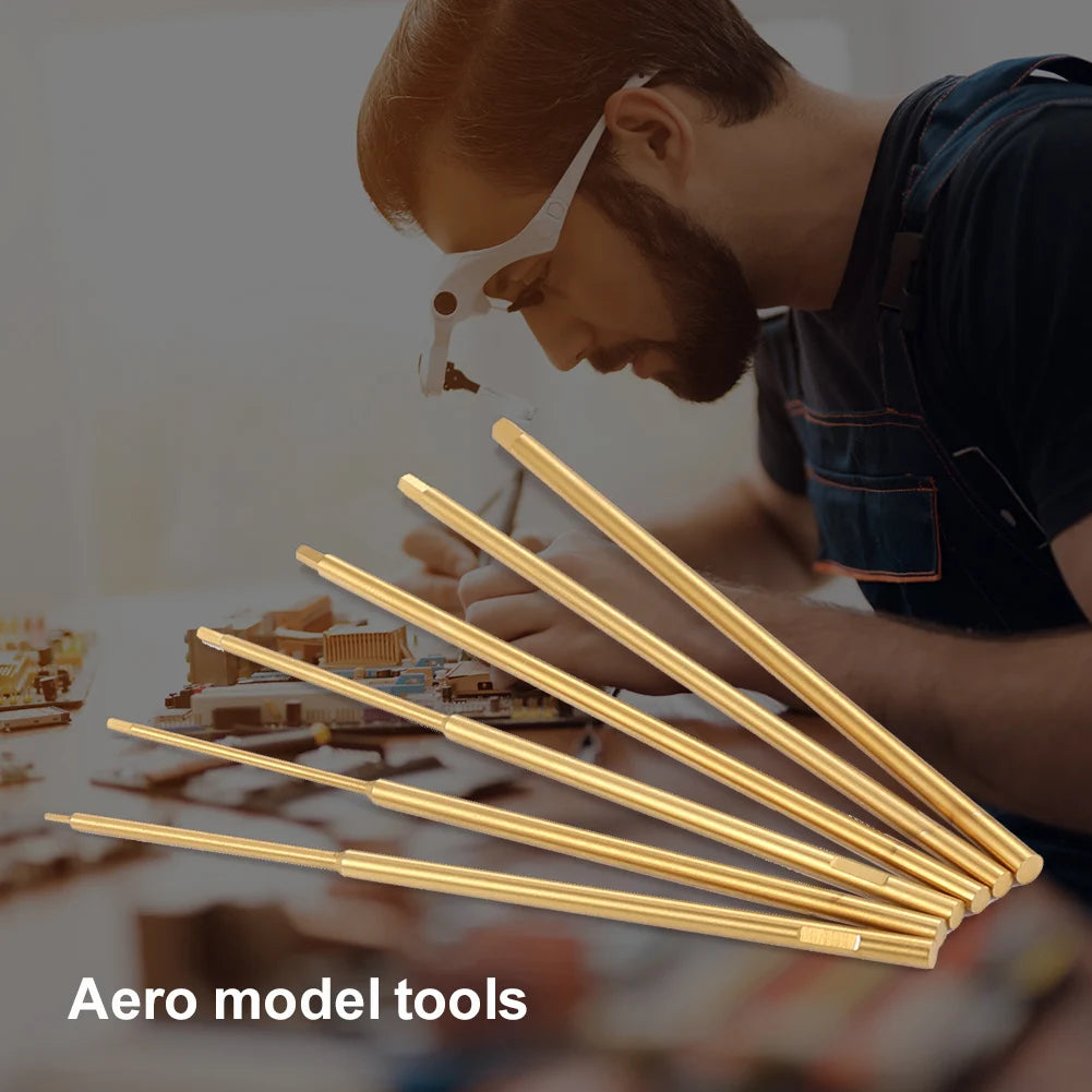 Hex Screwdriver Set High Speed Steels Tools Kit for RC Helicopter Model