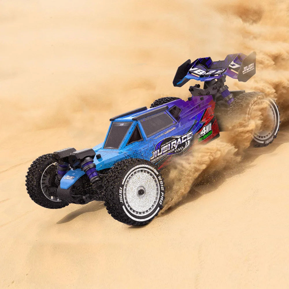 JIUSI WB12 PRO 1/12 RC Car 4WD 80km/h Brushless 2.4G Remote Control Racing Car 3S 35C 2200mAh Competitive Off-road Vehicle Toys