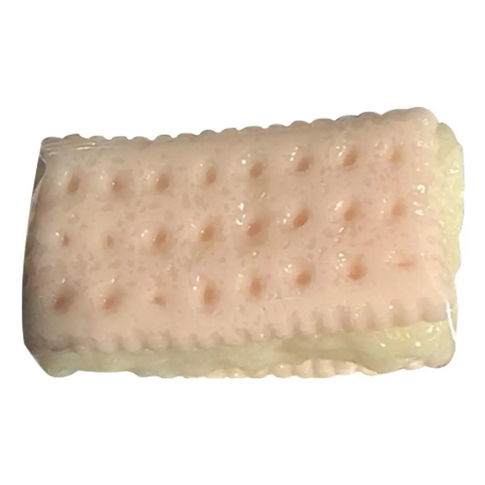 Cookie Squishys Stress Relief Toy Food Cream Soda Cracker Fidget Toy Biscuits Pinching Toy Decompressions Toy