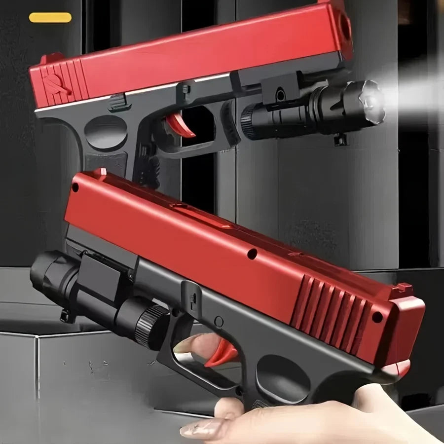 Shooting Toy Gel Ball Blaster, Fully Manual Outdoor Toy Model Without Charging, Suitable For Backyard Game, Gift(without Bullet)