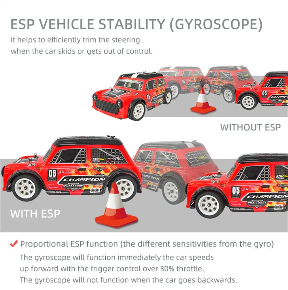 SG PINECONE FOREST 1605/1606 PRO 50km/h High Speed RC Car Brushless 1/16 2.4G 4WD Drift Remote Control Car with LED Lights