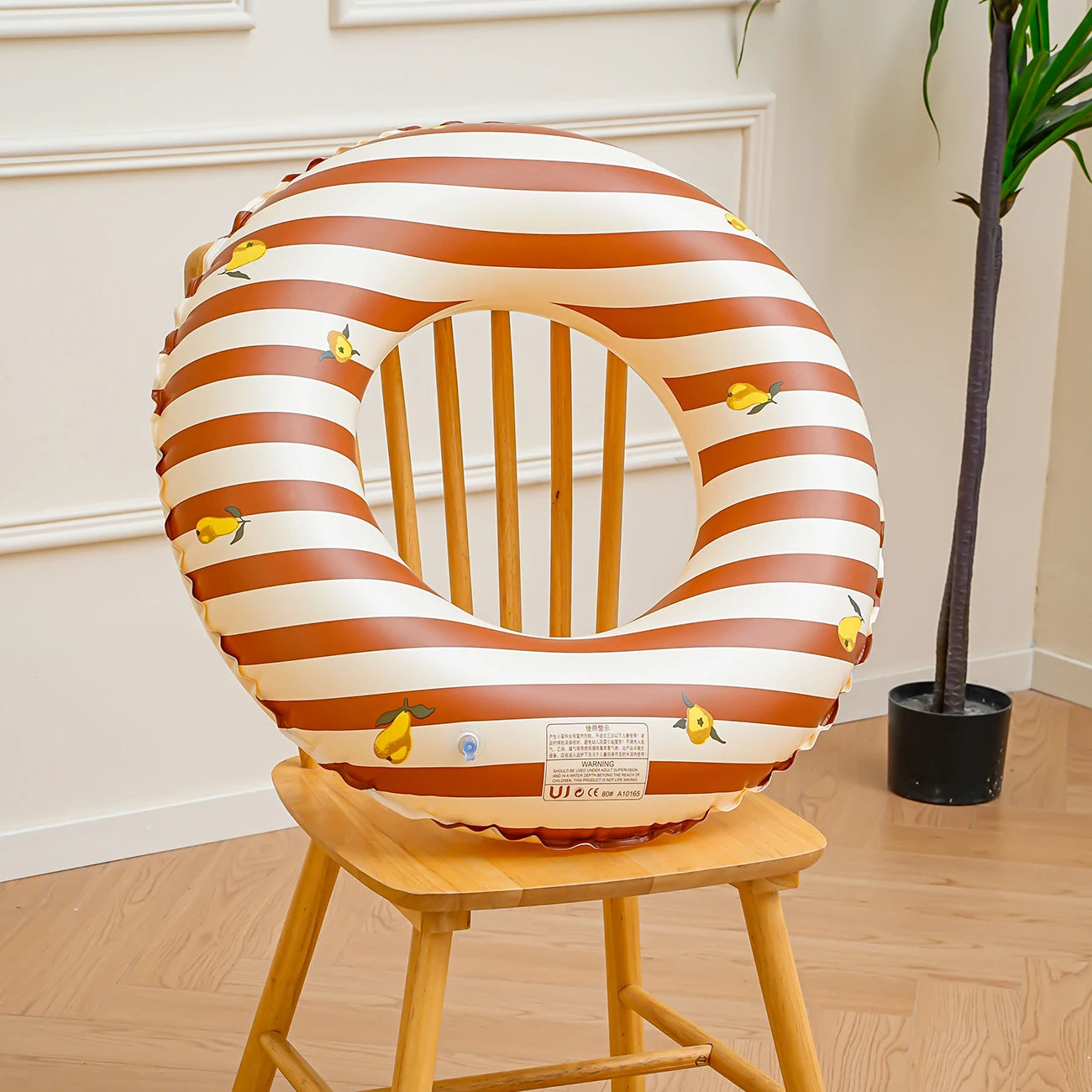 Checkered Flower Inflatable Swimming Pool Floats，Floating Object Summer Swimming Ring Beach Toy，Inflatable Swimming Pool Float