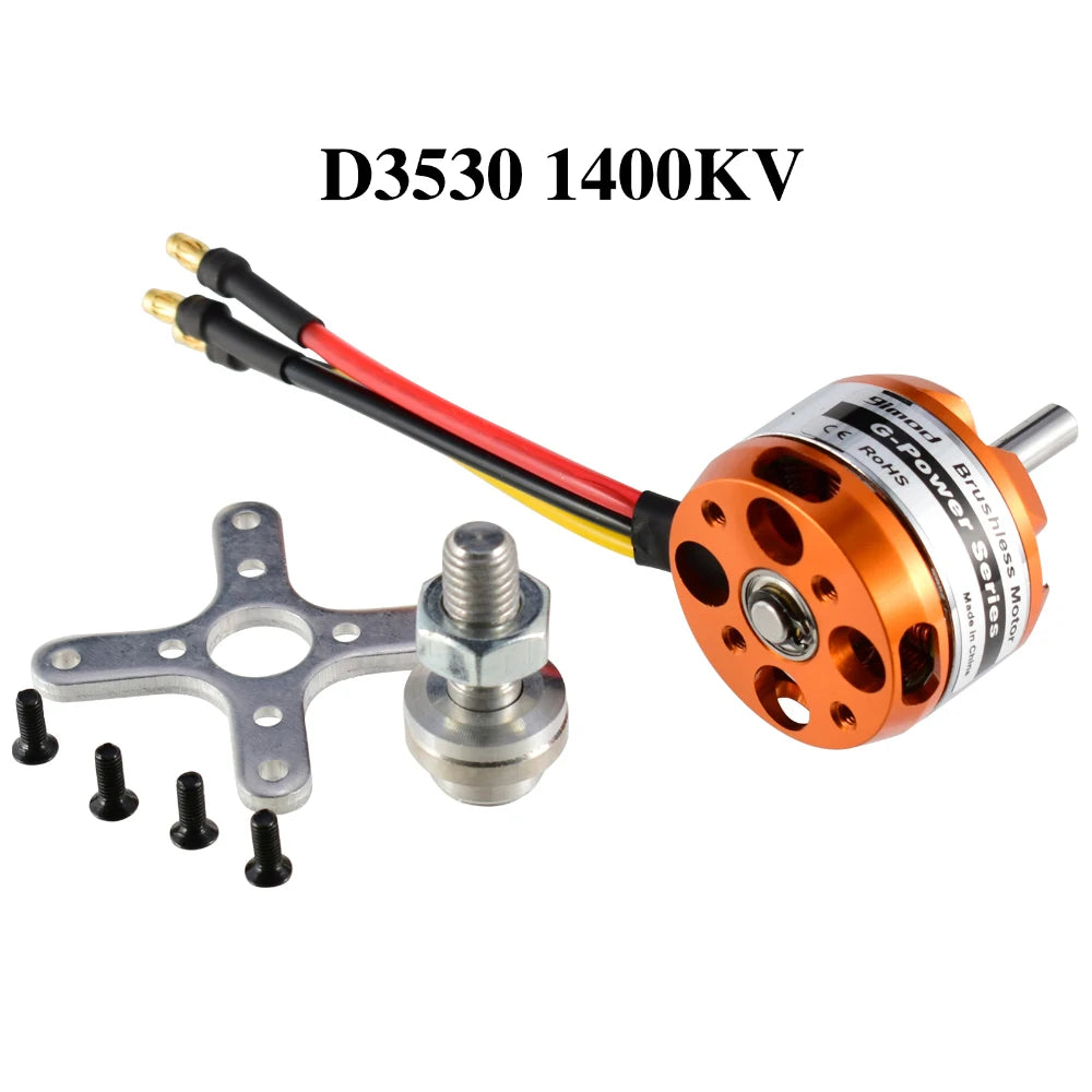 9imod Brushless Motor 2-3/4/5S D2830 D2826 D3548 D3542 D3536 D3530 For RC Mini Multicopters Plane Fixed-wing Aircraft
