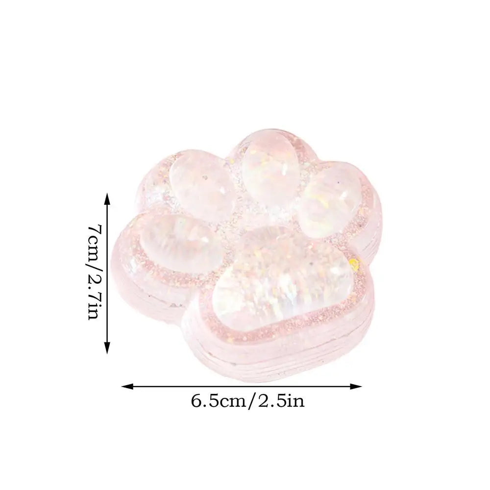 Cute Cat Paw Pinch Decompressions Toy Slow Rebound Stress Relief Cat Claw Squishyes Fidget Toy Reduce Stress Squeeze Sensory Toy