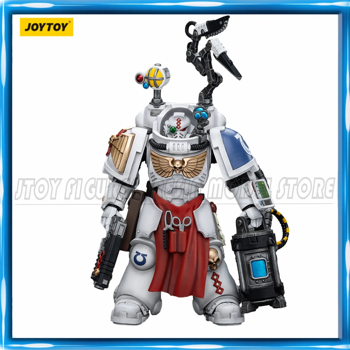 [IN STOCK] JOYTOY Warhammer 40K 1/18 Action Figure Ultramarines Apothecary Biologis Anime figures Toys Collection