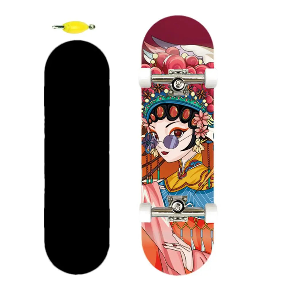 Mini Skateboard Toy Finger Skateboard Shoes Toys Colorful Finger Skates Toys Mini Sneakers For Kids Boys Girls Finger Breakdance