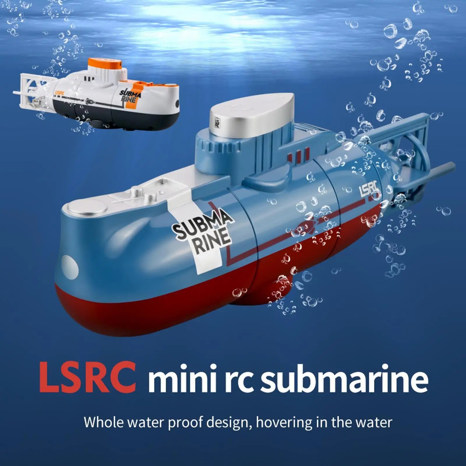 RC Foam Submarine Boat 2.4GHz USB Charge Remote Control for Children Holiday Birthday Toys Remote Control Toys
