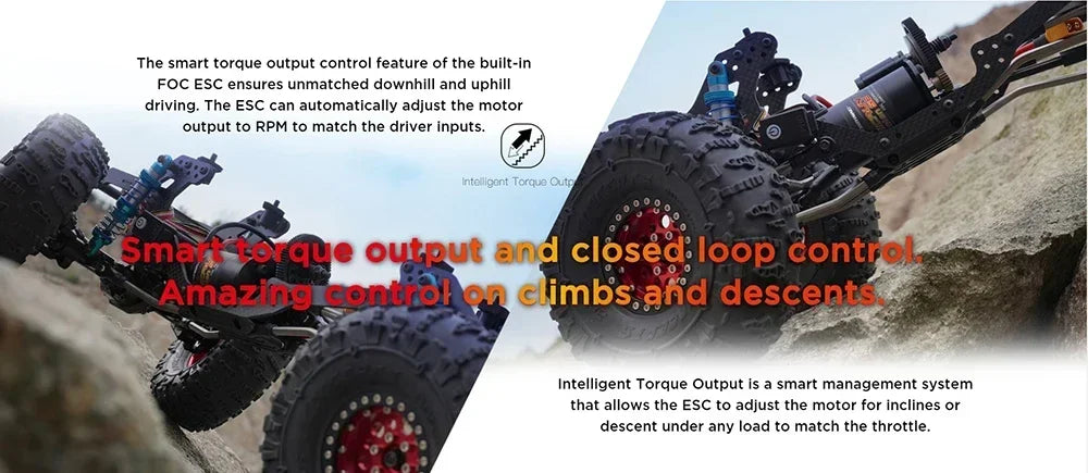 Hobbywing Quicrun Fusion Se 40a 1800kv 1200kv Combined Motor Esc For 1/10 1/8 Rc Model Car Crawler Accessories
