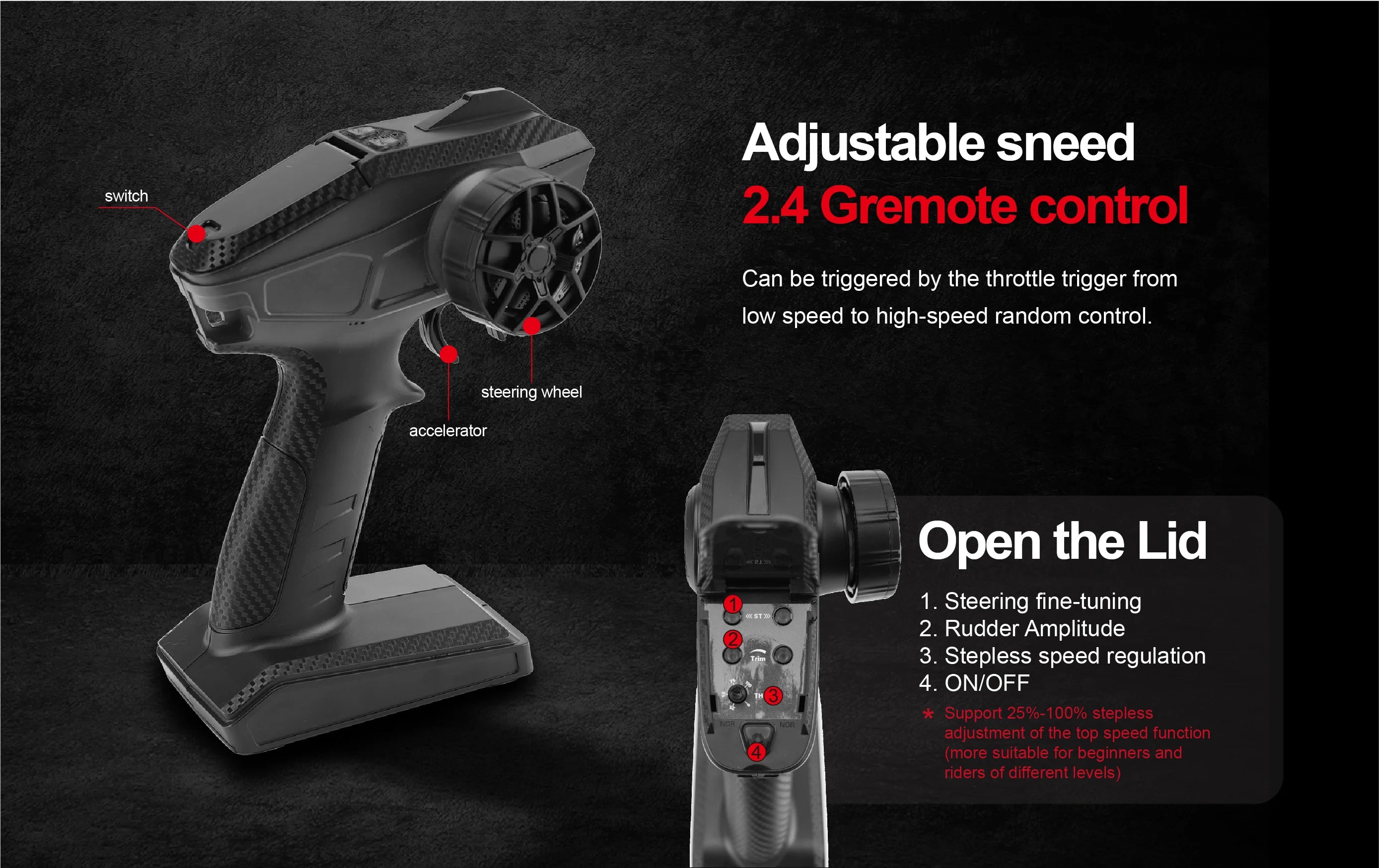 MT14R 1/14 RC Car JIUSI Brushless 80km/h 2.4G Remote Control Car High Speed Off-road Racing Car 23-26 mins Working Time RC Toys