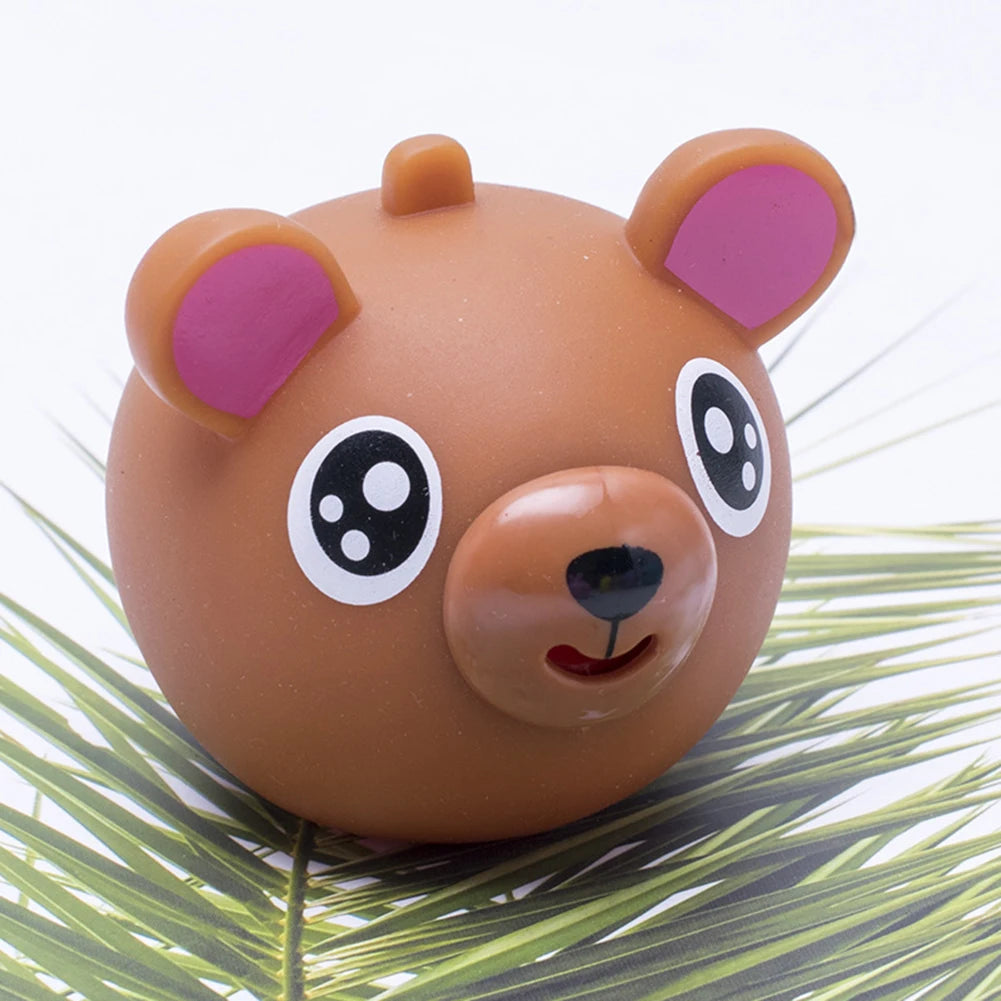 Talking Animal Baby Toys Jabber Ball Tongue Out Stress Relieve Soft Cute Tiger Pig Dog Ball Great Gifts for Kids Adult Baby Toy