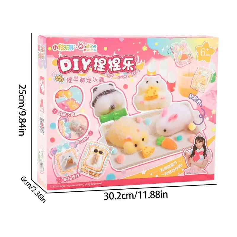 Slow Rebound Toy Slow Rising Toys Squeeze Sensory Toys Animal Pinch Press Ball Cute Pet Shape For Children Women Men