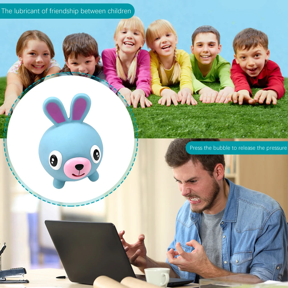 Talking Animal Baby Toys Jabber Ball Tongue Out Stress Relieve Soft Cute Tiger Pig Dog Ball Great Gifts for Kids Adult Baby Toy