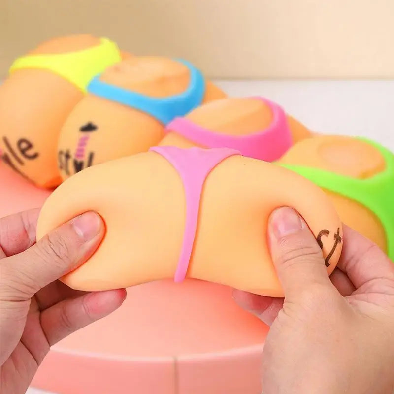 Funny Ass Shape PU Decompression SquishiesToy Slow Rising Stress Relief Toys Antistress For Hands Toys Interesting Gift