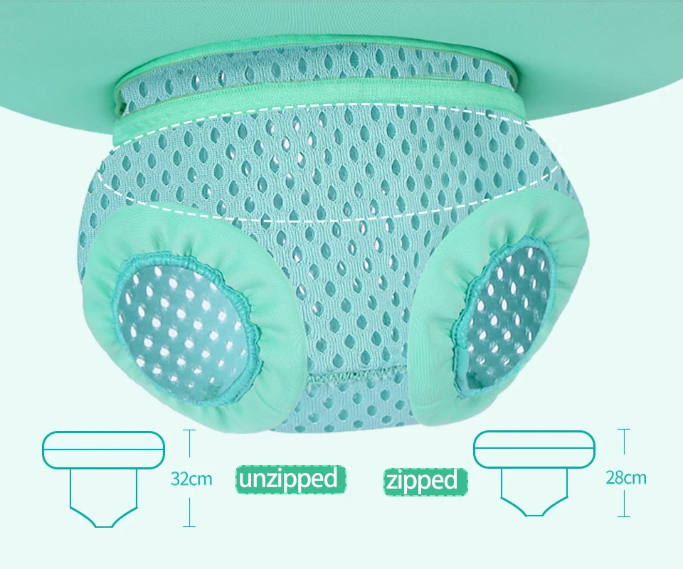 mambobaby Baby float with Seat large swimming ring for infant No Inflation pool accessories 6-18-24 months Pool game toys