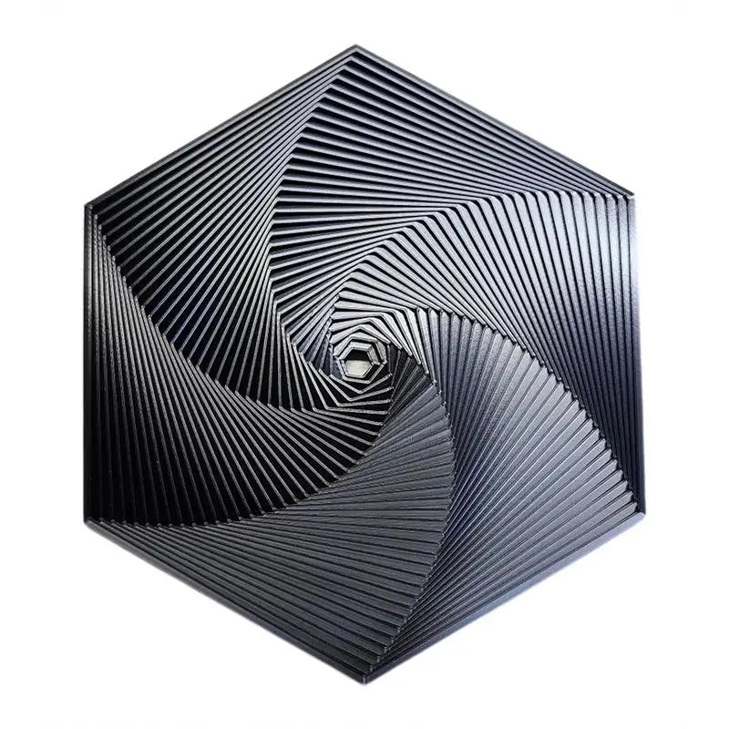 3D Printing Hexagons Fractal Fidget Toys Portable Hexagon Spirals Playing Sensory Toy For Stress Pressure Party Games For Child