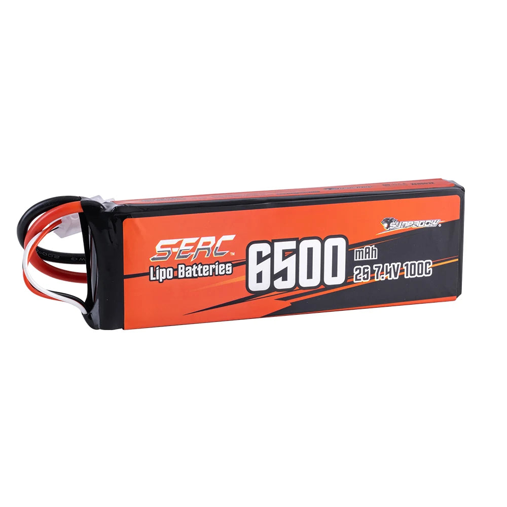 SUNPADOW 2S 3S 4S Lipo Battery for 3300mAh 4000mAh 6500 7.4V14.8V 130C TRX RC Buggy Truggy Vehicle Car Tank Monster Truck Hobby