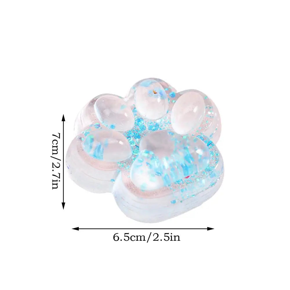Cute Cat Paw Pinch Decompressions Toy Slow Rebound Stress Relief Cat Claw Squishyes Fidget Toy Reduce Stress Squeeze Sensory Toy