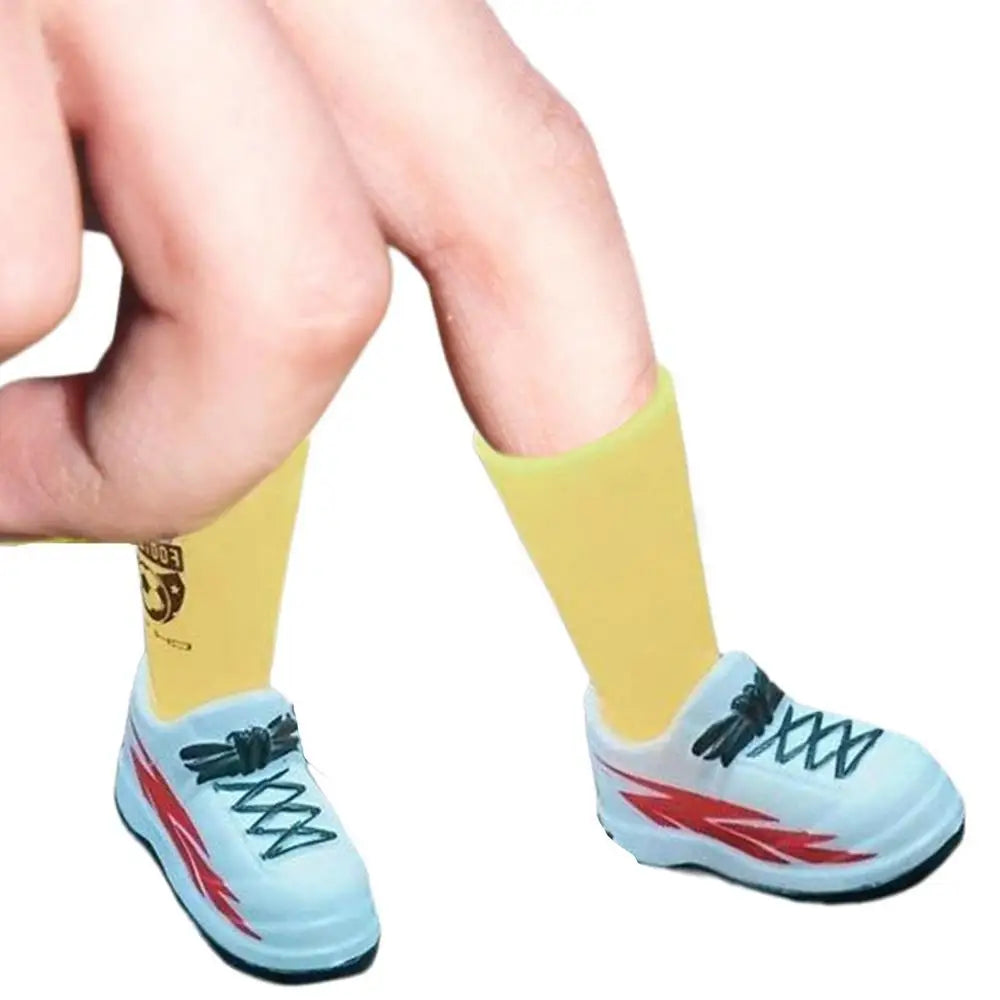 Mini Skateboard Toy Finger Skateboard Shoes Toys Colorful Finger Skates Toys Mini Sneakers For Kids Boys Girls Finger Breakdance