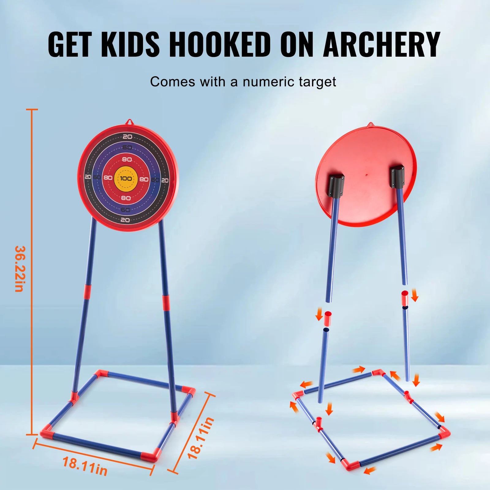 SucceBUy Bow & Arrows For Children Kids Archery Bow Practice Recurve Outdoor Sports Game Hunting Shooting Toy Boys Gift Bow Kit