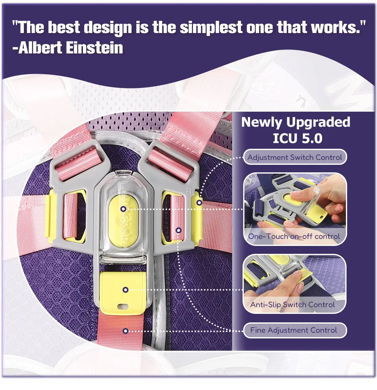 Mambobaby Float Safe Solid Core ST-Unicorn B503-143-W-Z Comfort Always: Skin-friendly Coat Baby Swimming Ring Toddler Pool Float