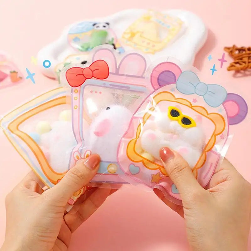 Slow Rebound Toy Slow Rising Toys Squeeze Sensory Toys Animal Pinch Press Ball Cute Pet Shape For Children Women Men