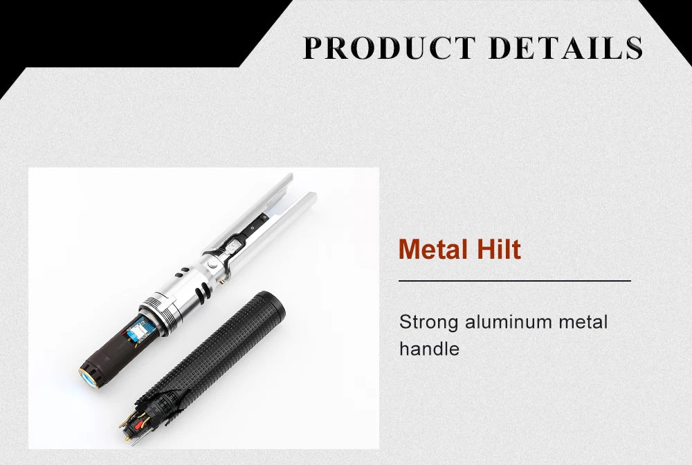 TXQSABER Cal Kestis EP4 Replica RGB Pixel laser sword Smooth Swing Metal Handle lightsaber Cosplay FOC jedi sword 12 Colors fo