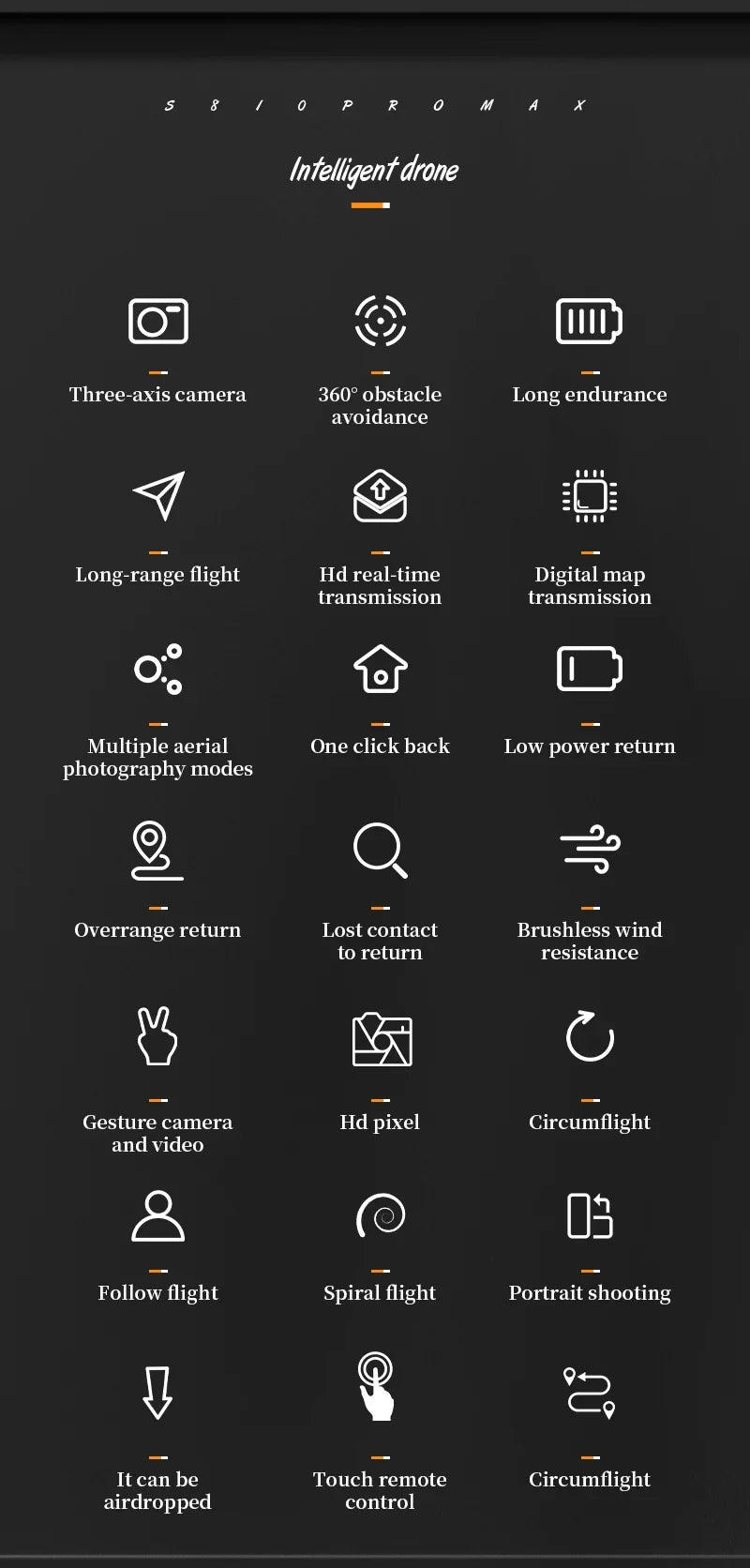 Teeggi KF104 MAX2 GPS Drone 4k Profesional 3-Axis Gimbal 360° obstacle avoidance 6KM Foldable RC with screen RC Quadcopter Dron