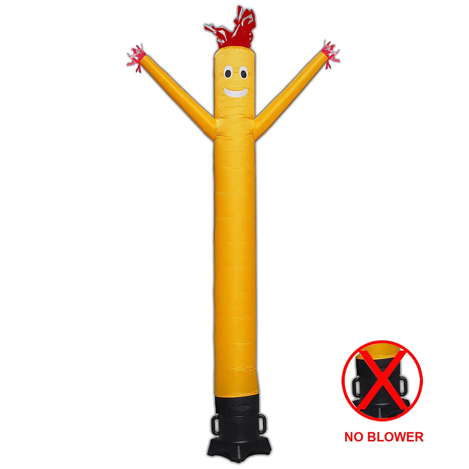 Wind Dancer Tube Man Cartoon Inflatable Dancer Air Puppet Out Door  Dancer Sky Dancing Man For Advertising Without Fan Blower