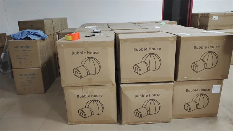 Factory Camping Tent House Outdoor Bubble Tent Inflatable Transparent Dome Clear Bubble Tent House for camping