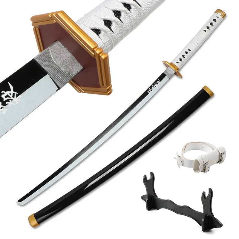 Demon Slayer Sword 104 cm Tanjiro Zenitsu KyoujurouSamurai Swords Original Texture Kimetsu no Yaiba Anime Katana for Cosplay