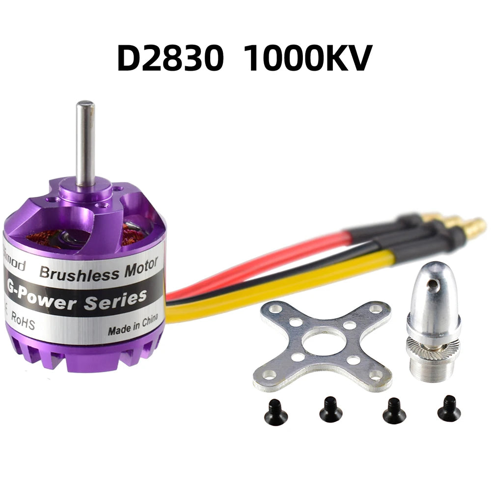 9imod Brushless Motor 2-3/4/5S D2830 D2826 D3548 D3542 D3536 D3530 For RC Mini Multicopters Plane Fixed-wing Aircraft