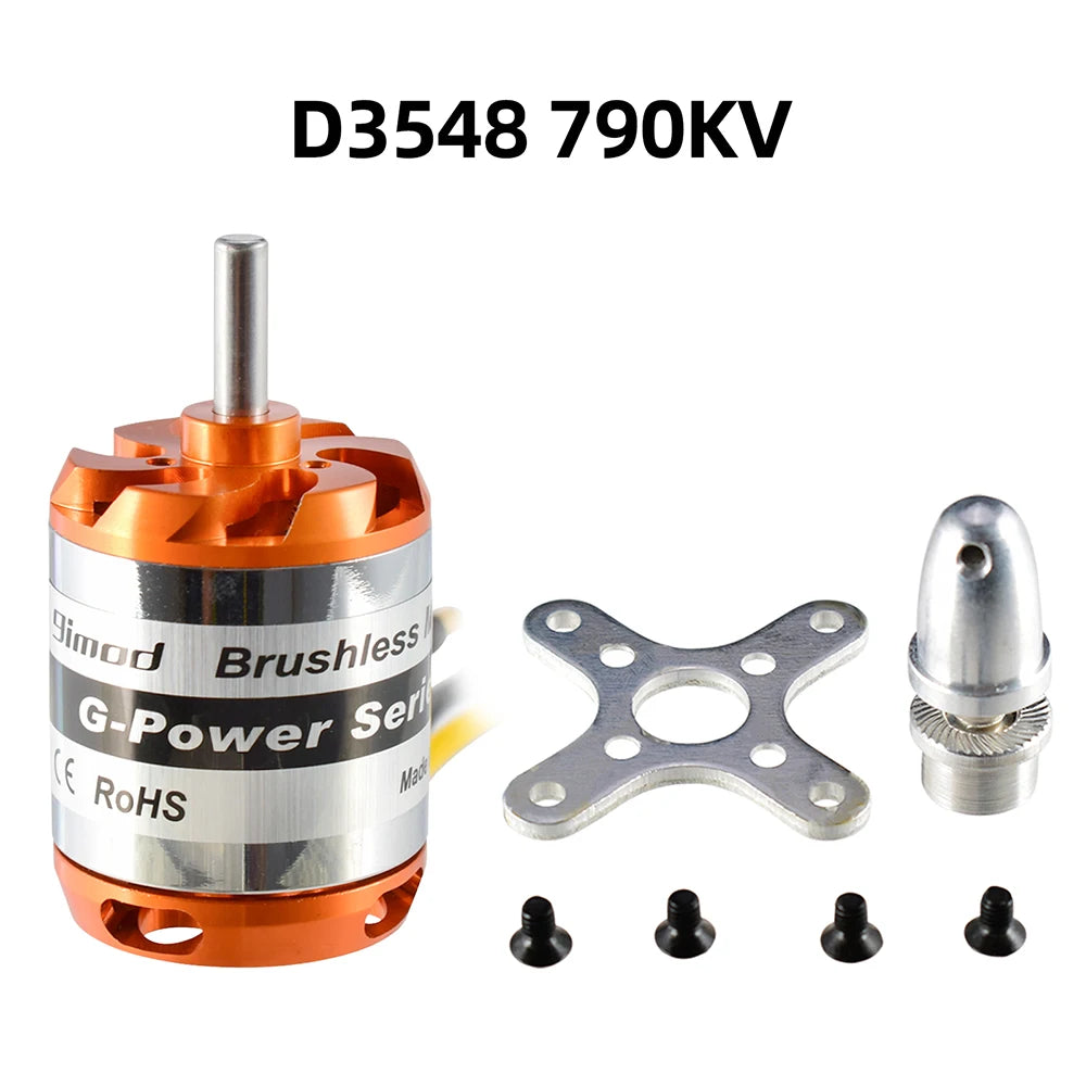 9imod Brushless Motor 2-3/4/5S D2830 D2826 D3548 D3542 D3536 D3530 For RC Mini Multicopters Plane Fixed-wing Aircraft