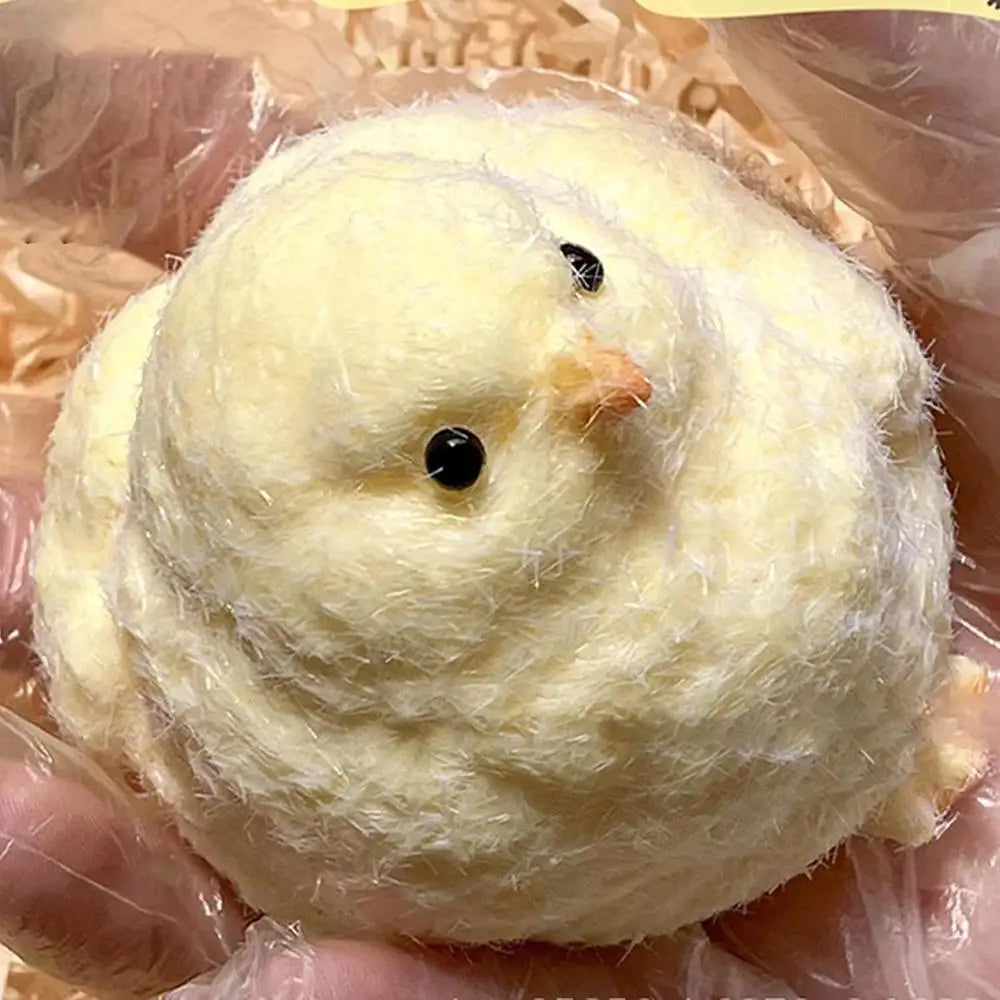 1PC Chicken Squeeze Toy Mini Slow Rebound Relief Squeeze Toy Sticky TPR Squishy Mini Chick Stress Relief Squishy New Fidget Toy