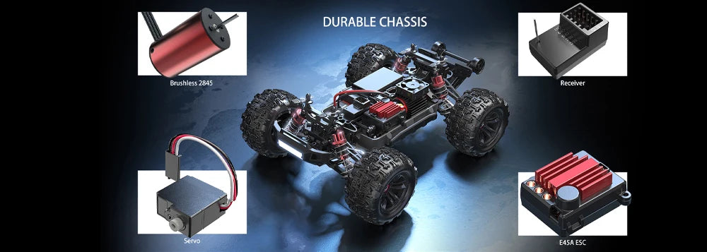 MJX16207 16208 1/16 RC Car 70KM/h Brushless HYPER GO 2.4G 4WD Racing Car Off-Road Remote Control RC Truck Hobby Toy