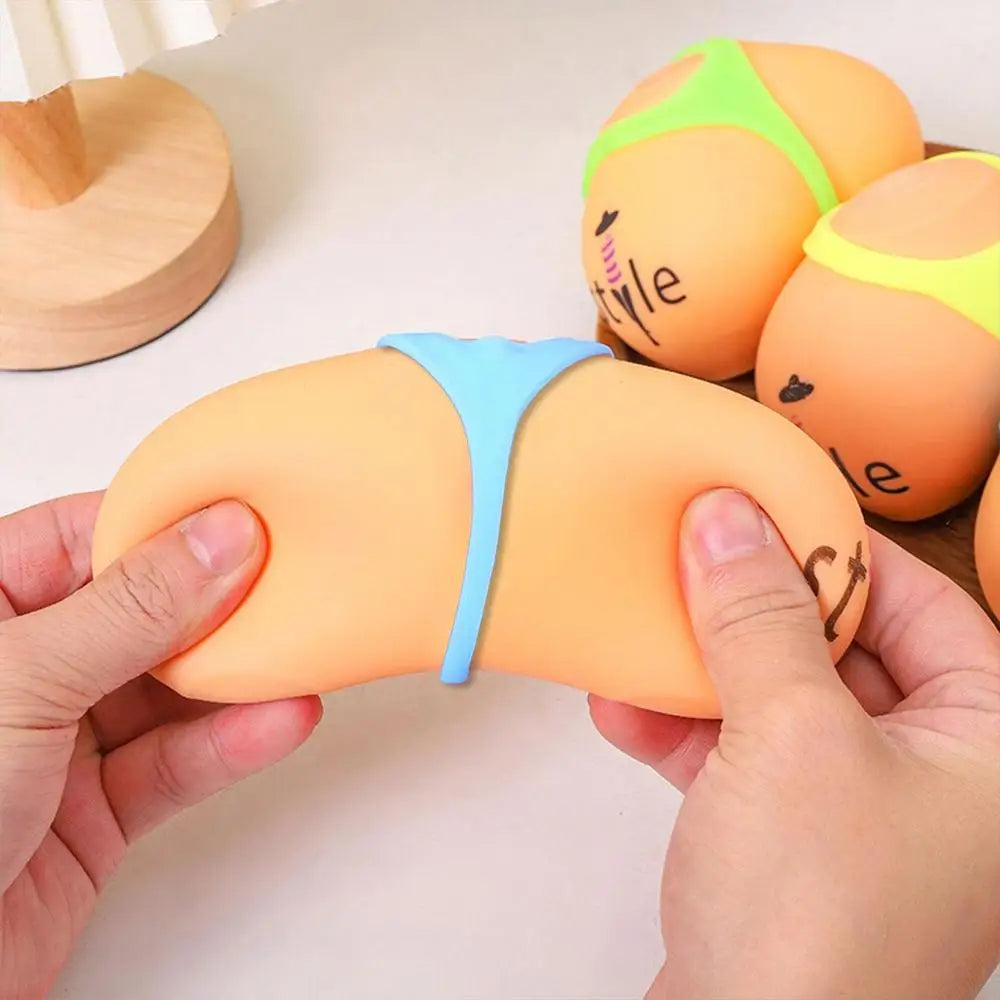 Funny Ass Shape PU Decompression SquishiesToy Slow Rising Stress Relief Toys Antistress For Hands Toys Interesting Gift