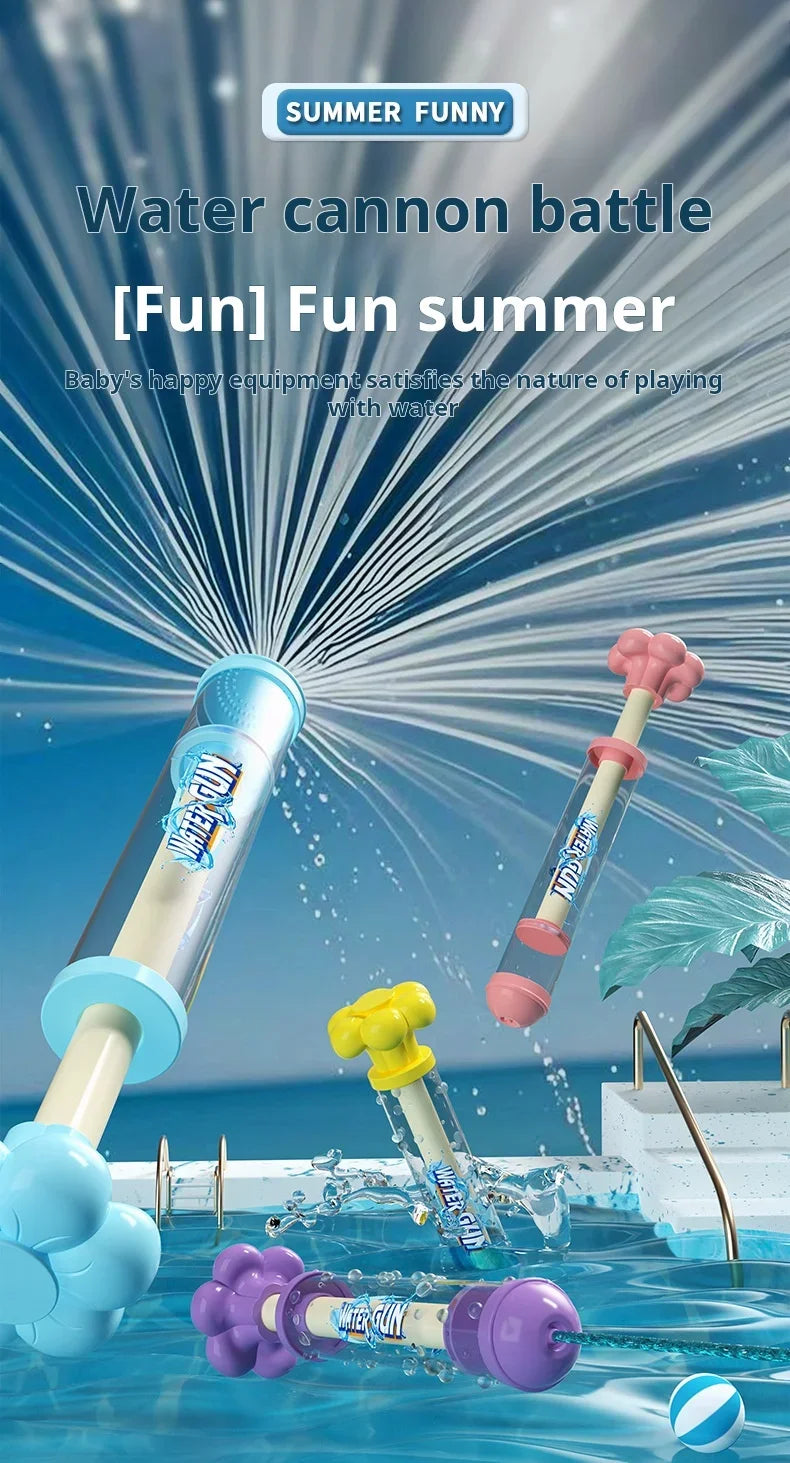 Kids Fireworks Spray Toy Water Guns 1/3/4 PCS Random 4 Color Cute Summer Pool Toy for Children's Water Amusement  Accessories